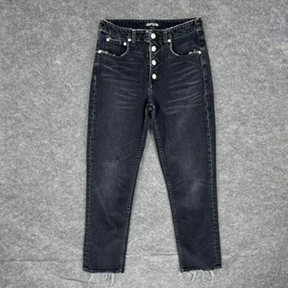 Adaptation Post LA High Rise Skinny Jeans Black Size 27